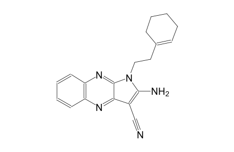 2-amino-1-[2-(1-cyclohexen-1-yl)ethyl]-1H-pyrrolo[2,3-b]quinoxaline-3-carbonitrile