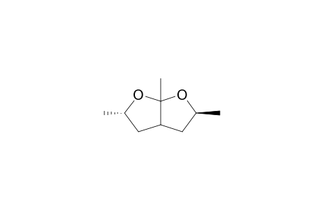 (2S*,5S*)-2,5,6a-Trimethylhexahydrofuro[2,3-b]furan