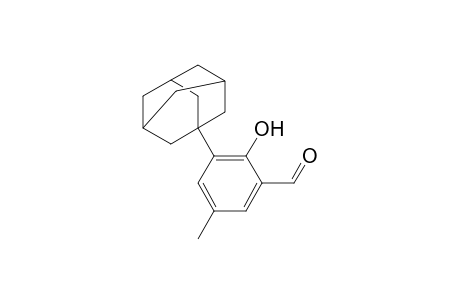 3-(1-Adamantyl)-2-hydroxy-5-methylbenzaldehyde.