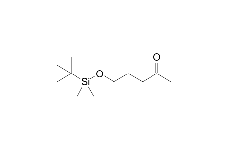 5-[tert-butyl(dimethyl)silyl]oxypentan-2-one
