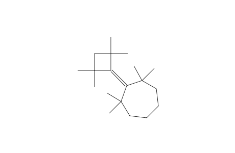 1,1,3,3-Tetramethyl-2-(2,2,4,4-tetramethylcyclobutylidene)cycloheptane