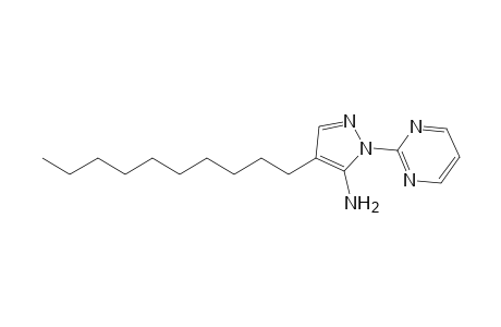 1H-Pyrazol-5-amine, 4-decyl-1-(2-pyrimidinyl)-