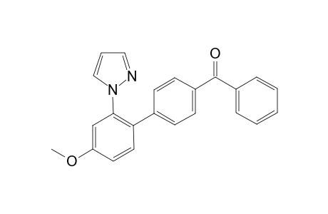 {4'-methoxy-2'-(1H-pyrazol-1-yl)-biphenyl-4-yl}-phenyl methanone