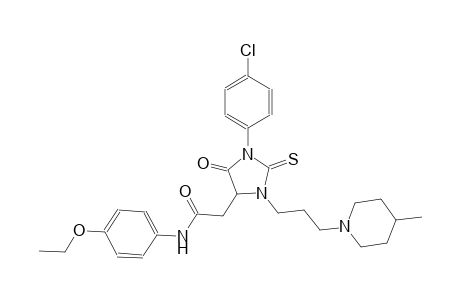 4-imidazolidineacetamide, 1-(4-chlorophenyl)-N-(4-ethoxyphenyl)-3-[3-(4-methyl-1-piperidinyl)propyl]-5-oxo-2-thioxo-