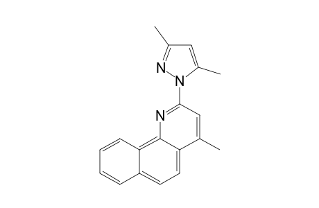 4-Methyl-2-(3,5-dimethyl-1-pyrazolyl)benzo[h]quinoline