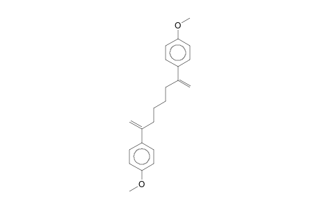 1-Methoxy-4-[6-(4-methoxyphenyl)-1-methylene-6-heptenyl]benzene