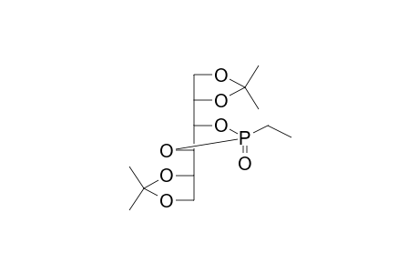 D-MANNITE, 1,2;5,6-BIS(O,O-ISOPROPYLIDENE)-3,4-ETHYLPHOSPHONATE