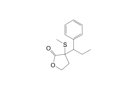 3-(Methylsulfanyl)-3-(1-phenylpropyl)tetrahydrofuran-2-one isomer