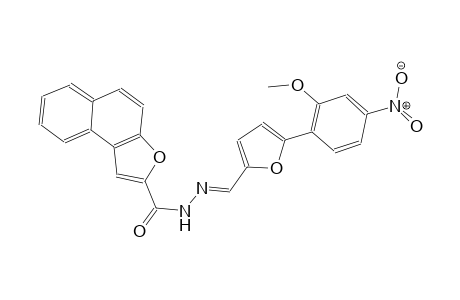 N'-{(E)-[5-(2-methoxy-4-nitrophenyl)-2-furyl]methylidene}naphtho[2,1-b]furan-2-carbohydrazide
