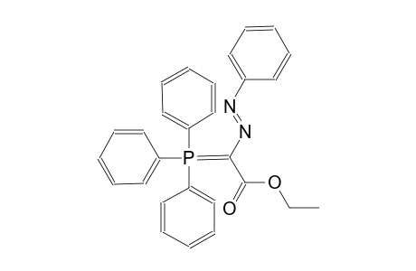 acetic acid, [(E)-phenylazo](triphenylphosphoranylidene)-, ethyl ester