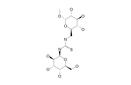 METHYL-6-DEOXY-6-(BETA-D-MANNOPYRANOSYLTHIOUREIDO)-ALPHA-D-GLUCOPYRANOSIDE
