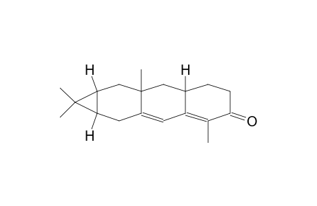 5H-CYCLOPROP[B]ANTHRACEN-5-ONE, 1,1A,2,6,7,7A,8,8A,9,9A-DECAHYDRO-1,1,4,8A-TETRAMETHYL-