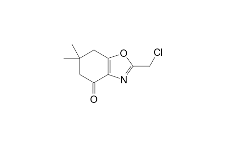 2-(chloromethyl)-6,6-dimethyl-5,7-dihydro-1,3-benzoxazol-4-one