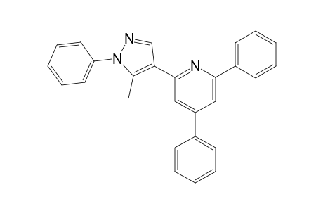 2-(5-Methyl-1-phenyl-1H-pyrazol-4-yl)-4,6-diphenylpyridine