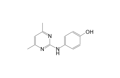 phenol, 4-[(4,6-dimethyl-2-pyrimidinyl)amino]-
