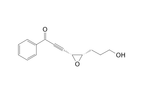 (3R*,4S*)-1-Benzoyl-3,4-epoxy-7-hydroxyhept-1-yne