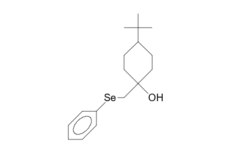 4-tert-Butyl-1-(phenylseleno-methyl)-cyclohexanol