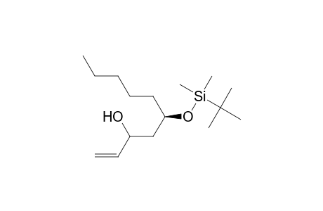 3-Hydroxy-(R)-5[[(1,1-dimethylethyl)dimethylsilyl]oxy]decene