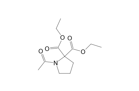 1-Acetyl-2,2-bis-(ethoxycarbonyl)-pyrrolidine