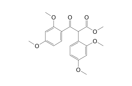 Methyl 2,3-bis(2,4-dimethoxyphenyl)-3-oxopropanoate