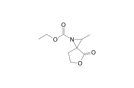 N-(Ethoxycarbonyl)-3-methylaziridine-2-sporo-3'-tetrahydrofuran-2'-one