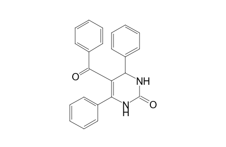 5-Benzoyl-4,6-diphenyl-3,4-dihydro-2(1H)-pyrimidinone
