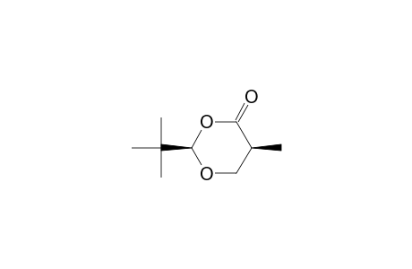 (2R,5S)-2-tert-butyl-5-methyl-1,3-dioxan-4-one