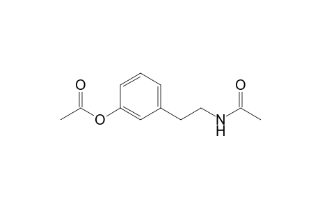 Acetamide, N-[2-[3-(acetyloxy)phenyl]ethyl]-