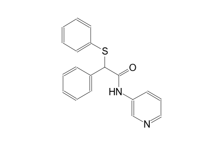 2-phenyl-2-(phenylsulfanyl)-N-(3-pyridinyl)acetamide
