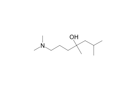 1-(dimethylamino)-4,6-dimethyl-heptan-4-ol
