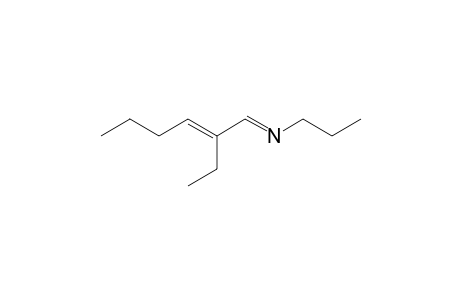 (E)-N-PROPYL-2-ETHYL-HEX-2-EN-IMINE