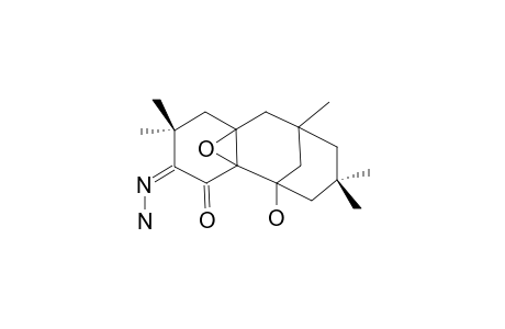 2,7-EPOXY-DIISOPHORON-1-OL-3,4-DIONE-4-HYDRAZONE
