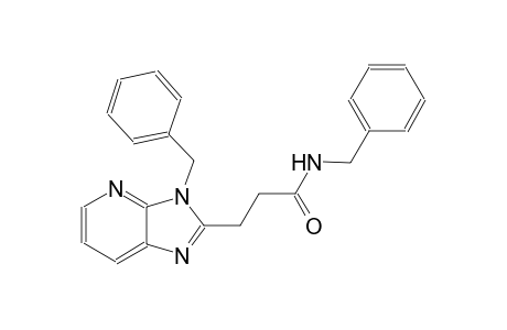 3H-imidazo[4,5-b]pyridine-2-propanamide, N,3-bis(phenylmethyl)-