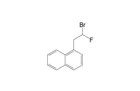 1-Bromo-1-fluoro-2-(1-naphthyl)ethane