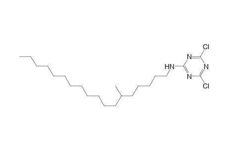 6-Methyl-octadecyl-amino-2,4-dichloro-sym-trazine