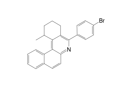 5-(4-Bromophenyl)-1-methyl-1,2,3,4-tetrahydrobenzo[a]phenanthridine