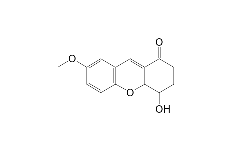 4-Hydroxy-7methoxy-1,2,3,4-tetrahydroxanthen-1-one