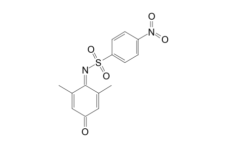 N-(4-NITROPHENYL)-SULFONYL-3,5-DIMETHYL-1,4-BENZOQUINONIMINE