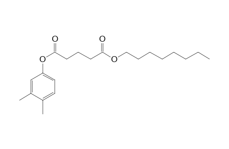 Glutaric acid, 3,4-dimethylphenyl octyl ester