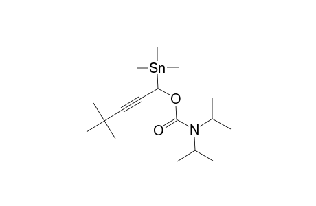 (+)-4,4-DIMETHYL-1-(TRIMETHYLSTANNYL)-PENT-2-YNYL-N,N-DIISOPROPYLCARBAMATE