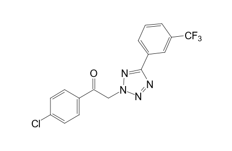 4'-chloro-2-[5-(alpha,alpha,alpha-trifluoro-m-tolyl)-2H-tetrazol-2-yl]acetophenone
