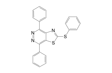 4,7-Diphenyl-2-(phenylthio)thiazolo[4,5-d]pyridazine