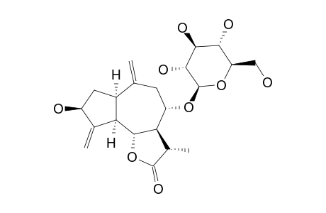 SYNAROPICRIN,DESACYL,11-beta,13-DIHYDRO,8-beta-D-GLUCOSIDE