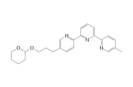 5"-Methyl-5-{3-[(tetrahydro-2H-pyran-2-yl)oxy]-1-propyl}-2,2':6',2"-terpyridine