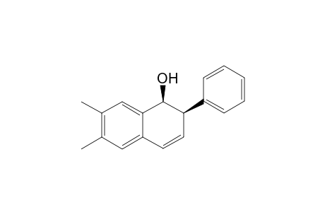 cis-rac-6,7-dimethyl-2-phenyl-1,2-dihydronaphthalen-1-ol