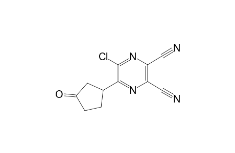 2-Chloro-5,6-dicyano-3-(1'-oxocyclopent-3'-yl)pyrazine
