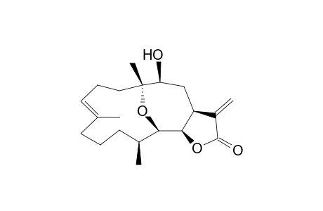 4,13-Epoxy-3(R)-hydroxycembra-7,15(17)-dien-16,14-olide