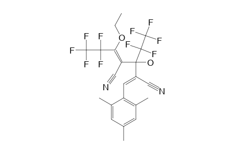 (1Z,4E)-2,4-DICYANO-5-ETHOXY-6,6,7,7,7-PENTAFLUORO-1-MESITYL-3-PENTAFLUOROETHYLHEPT-1,4-DIEN-3-OL