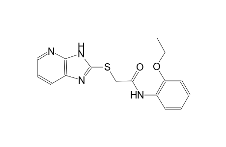 N-(2-ethoxyphenyl)-2-(3H-imidazo[4,5-b]pyridin-2-ylsulfanyl)acetamide