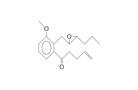 (2RS, 3RS)-1-(2-[2,3-Epoxy-hexyl]-3-methoxy-phenyl)-4-penten-1-one